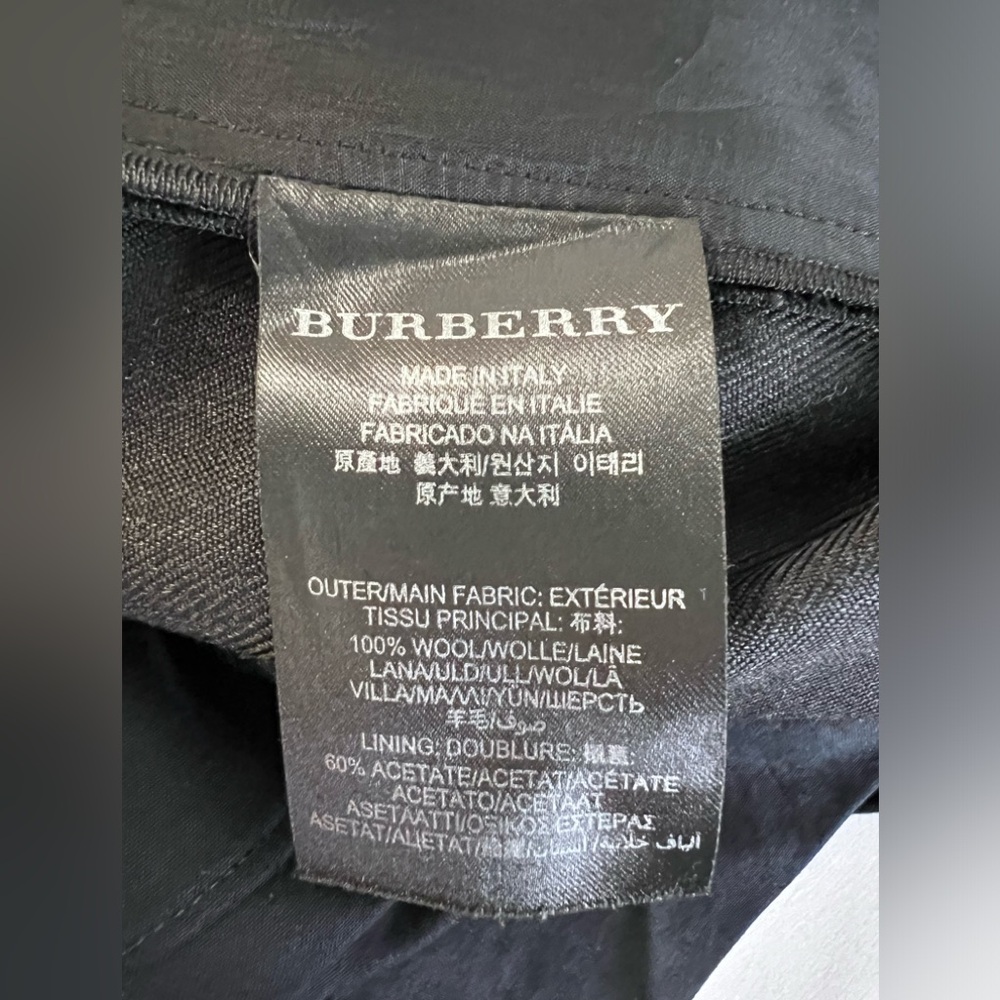 Burberry Prorsum 100% Wool pants 46 LUXURY Made Italy 32”x 28.5” - Picture 7 of 16